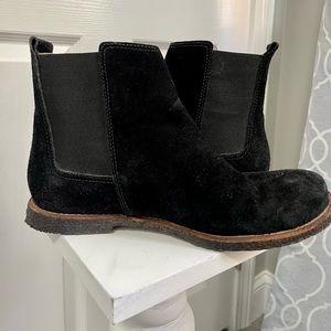 J Jill Chelsea Suede Black Boot